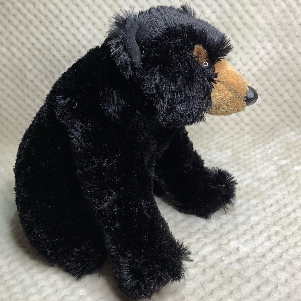 AURORA World Plush Blackstone Bear 2019 Stuffed Animal Toy
